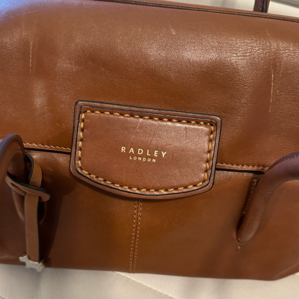 Radley London leather satchel - Picture 4 of 7
